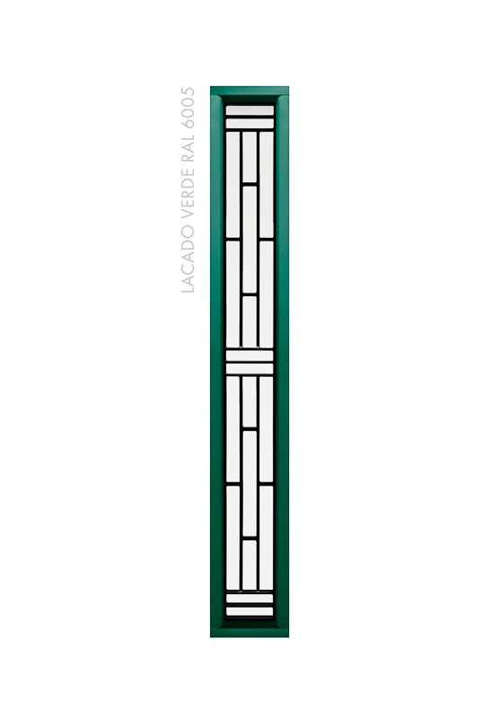 LATERAL FIJO REJA MENGA INCLUYE CRISTAL